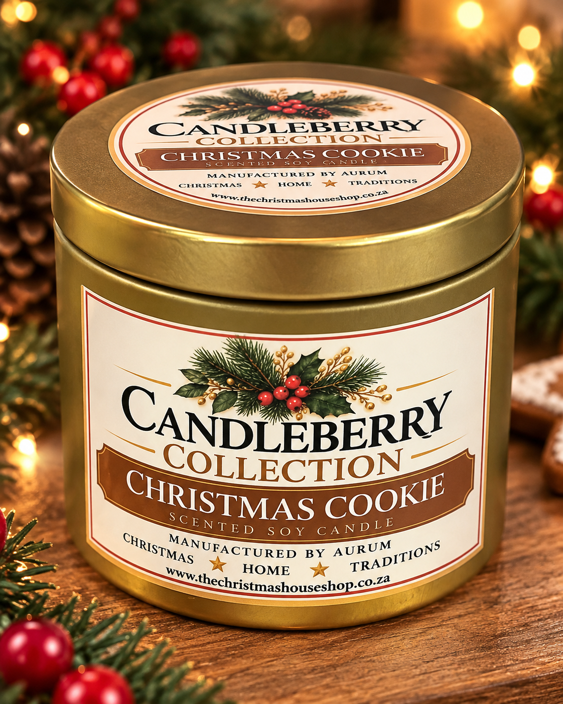 Soy Candle (Christmas Cookie)