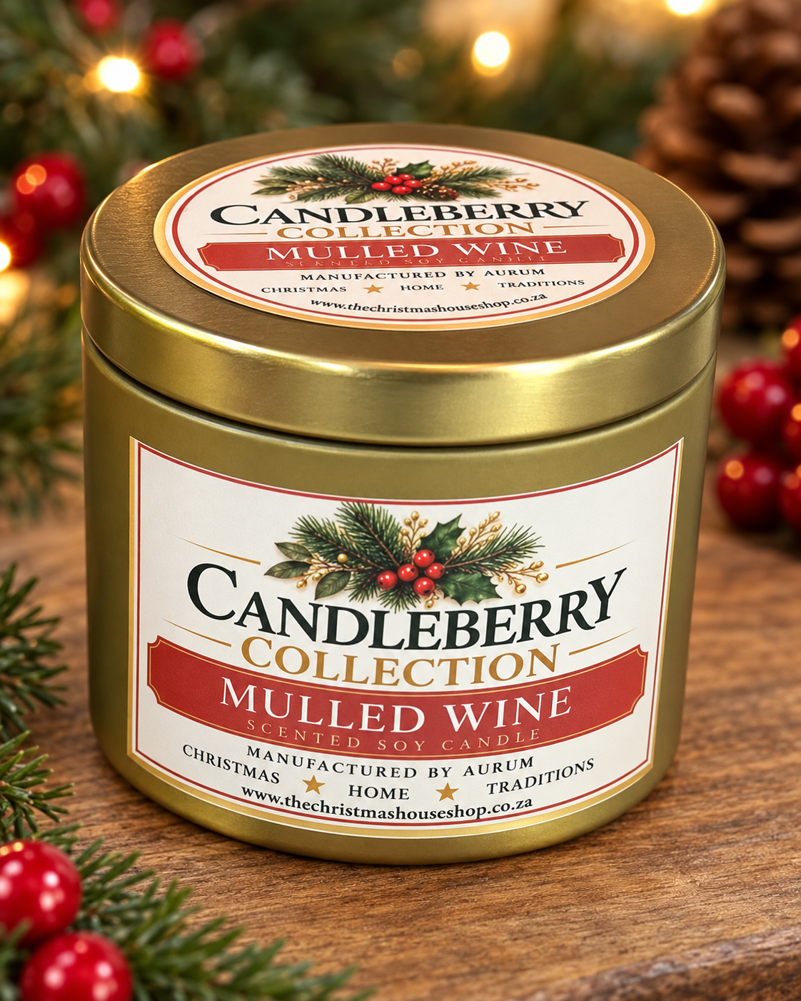 Soy Candle (mulled wine)